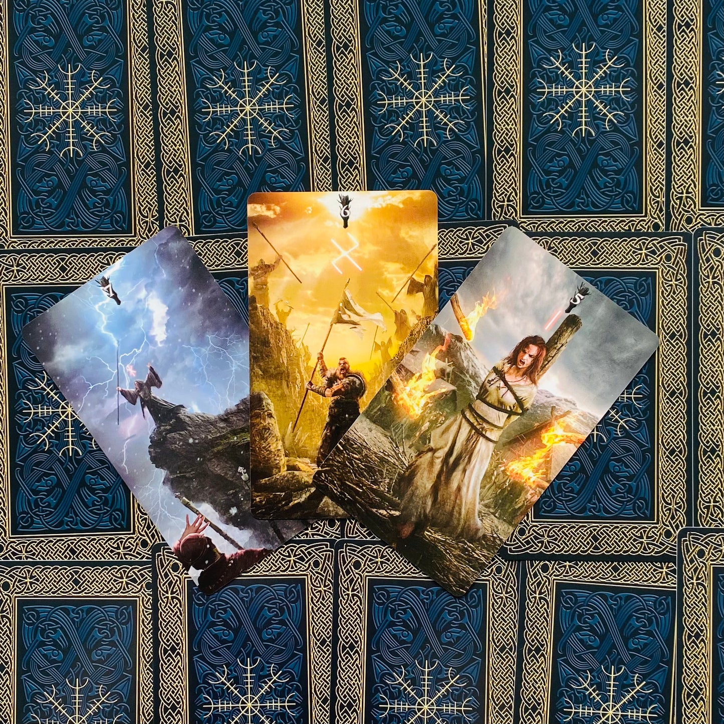 Runic Tarot Kit Cards And Book - Tarot Cards Deck