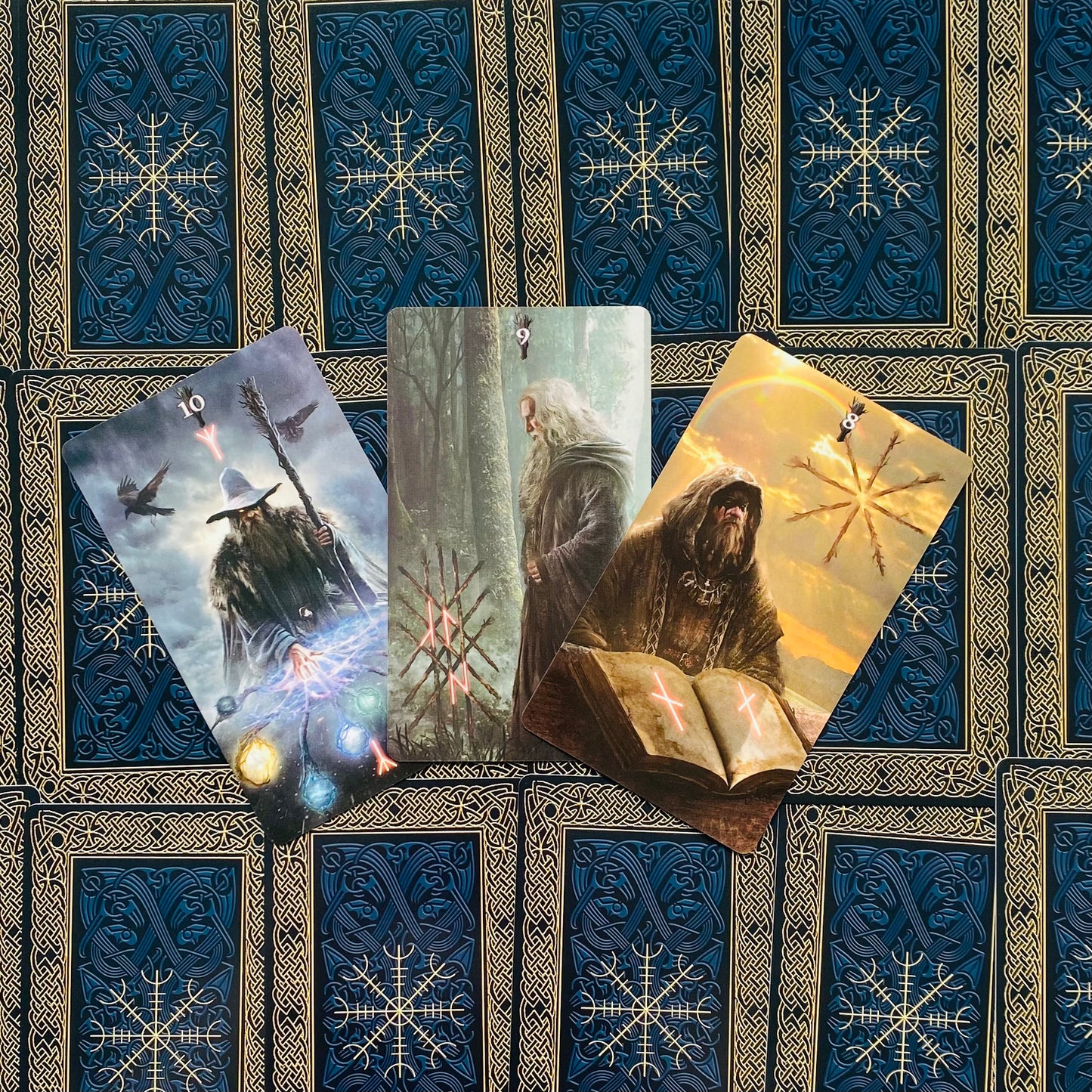 Runic Tarot Kit Cards And Book - Tarot Cards Deck